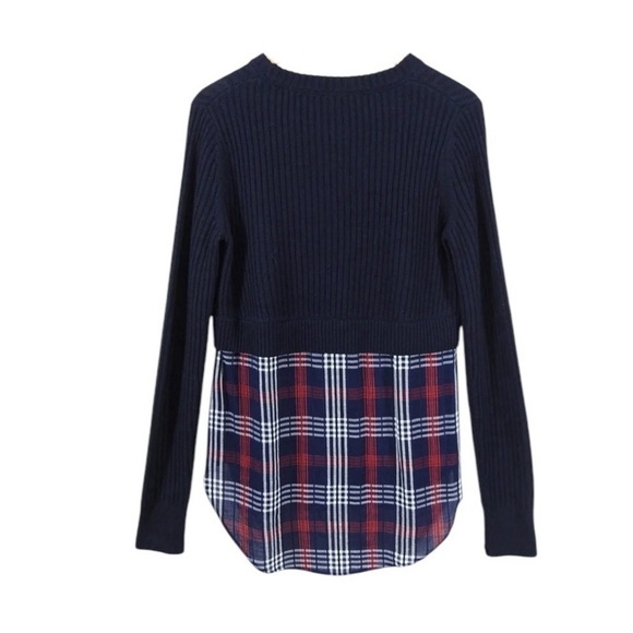 Veronica Beard Navy Garett Wool Sweater Jumper - Picture 3 of 7